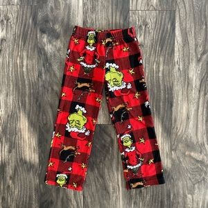 3t Grinch pj pants